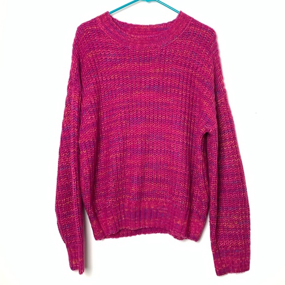 Band of Gypsies Glacee Ribbed Mock Neck Sweater - Picture 4 of 8